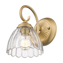 Golden Canada 6952-1W BCB-CLR - Golden Lighting Audra 1-light Wall Sconce in Brushed Champagne Brass